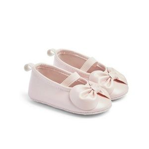 PRIMARK Baby girl pink bow ballet flats
